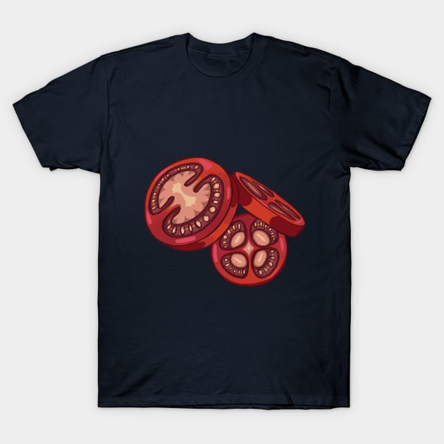 tomatoes T-Shirt by wormwoodeli